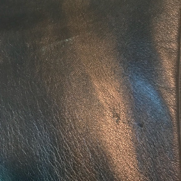 Michael Hoban Genuine Leather Black Pants - Picture 5 of 5